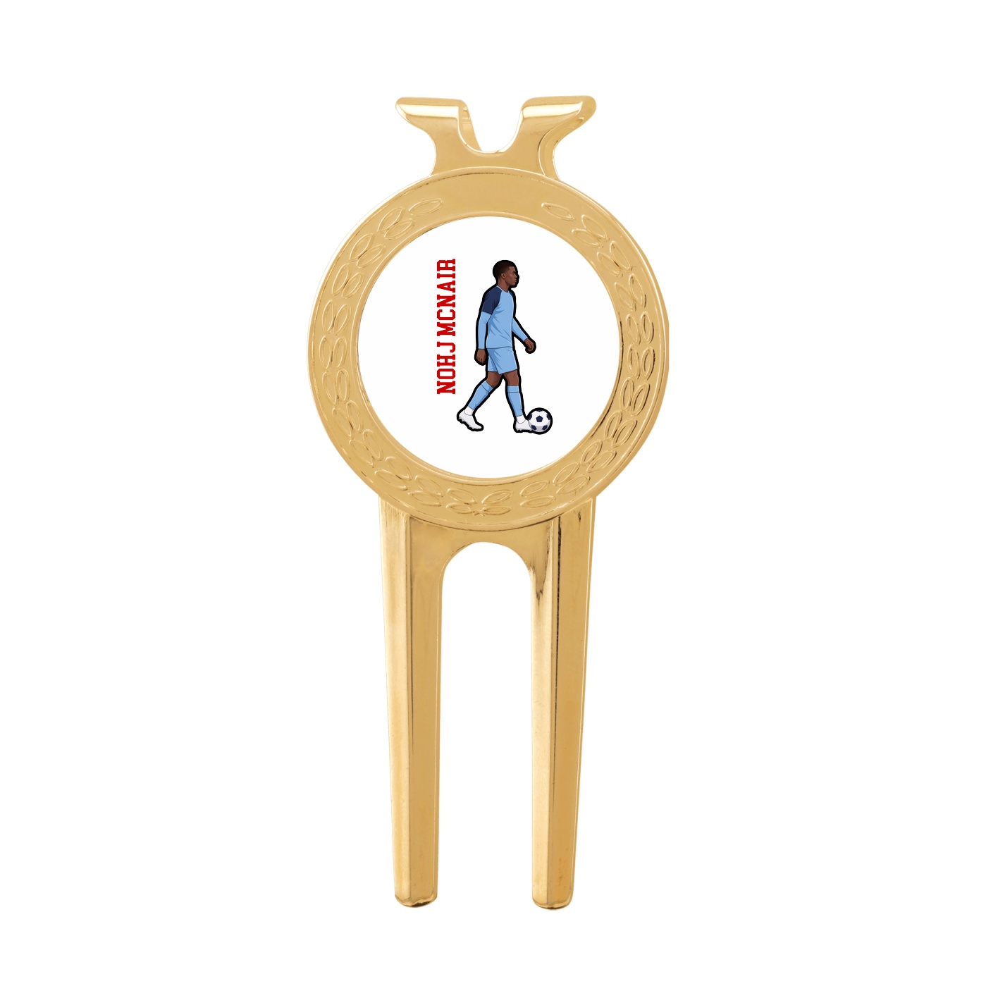 Divot Tool with Ball Marker — Name Vertical in Classic