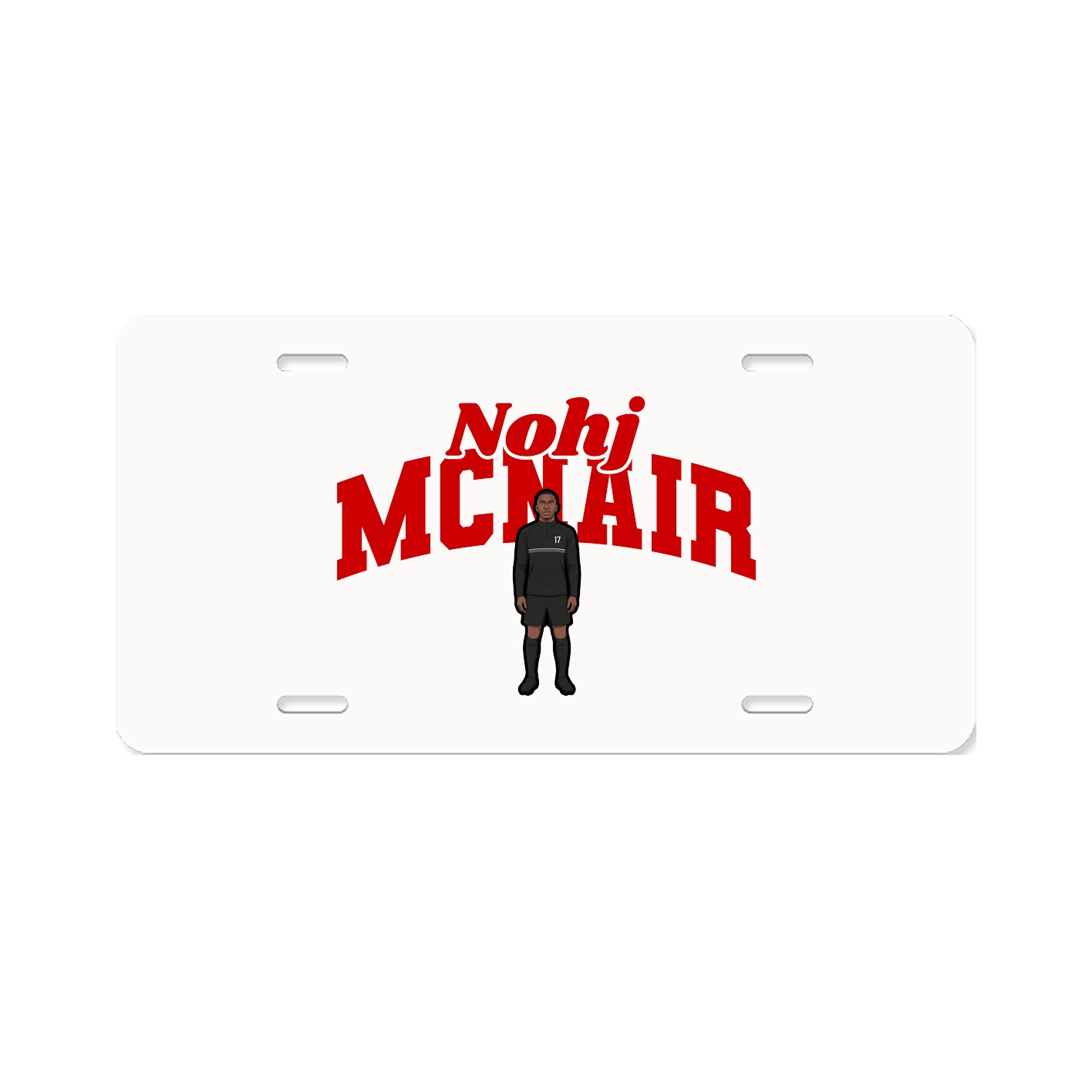 License Plate — Signature Arch in Classic
