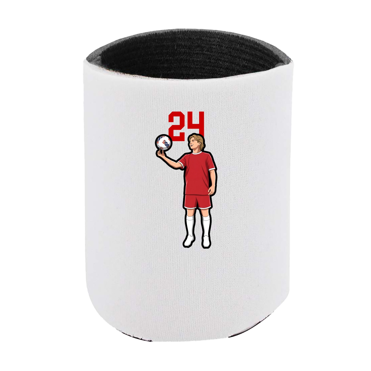 Can Holder — Number Top in White