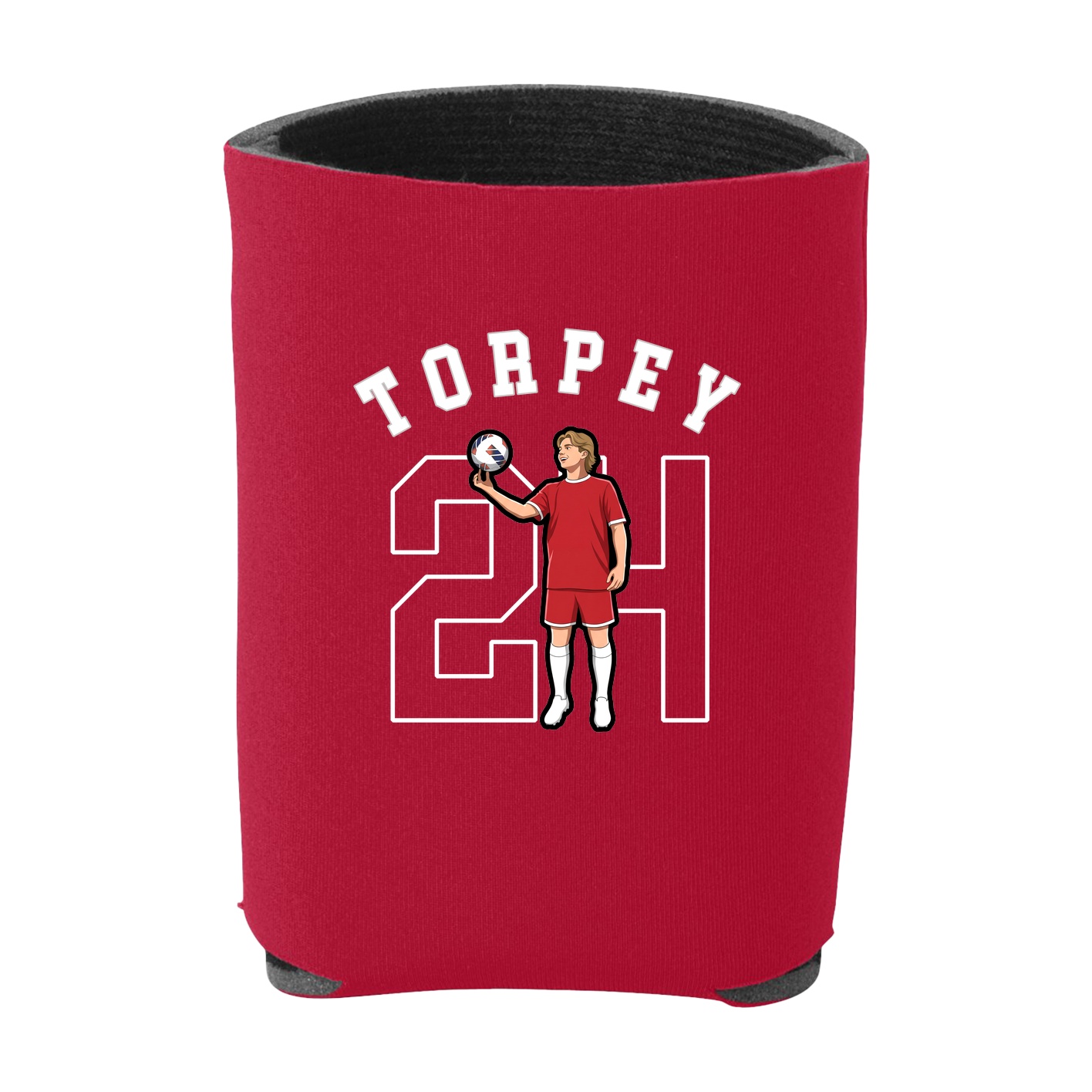 Can Holder — Shirsey Arch in Red