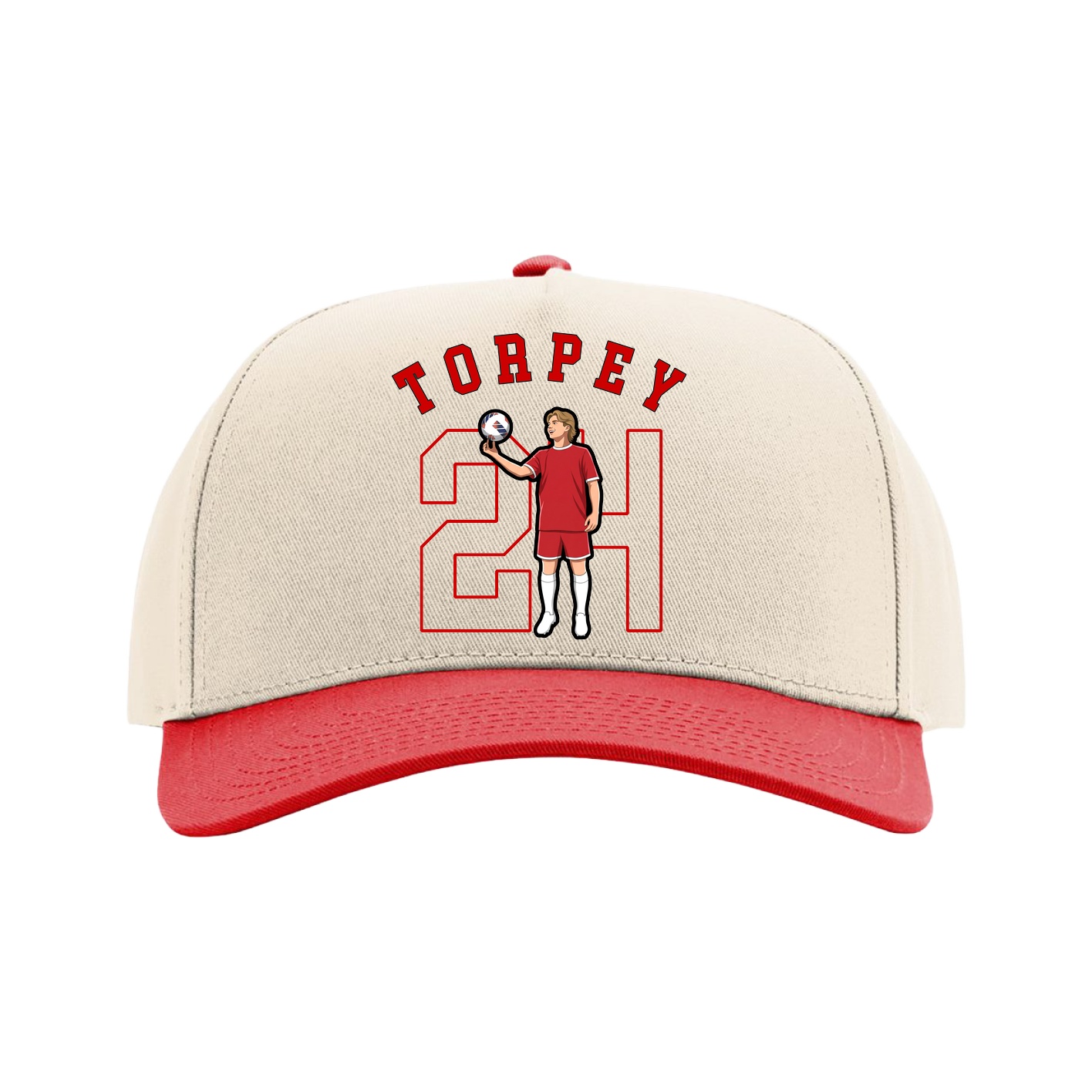 Full Fabric Five-Panel Champ Cap