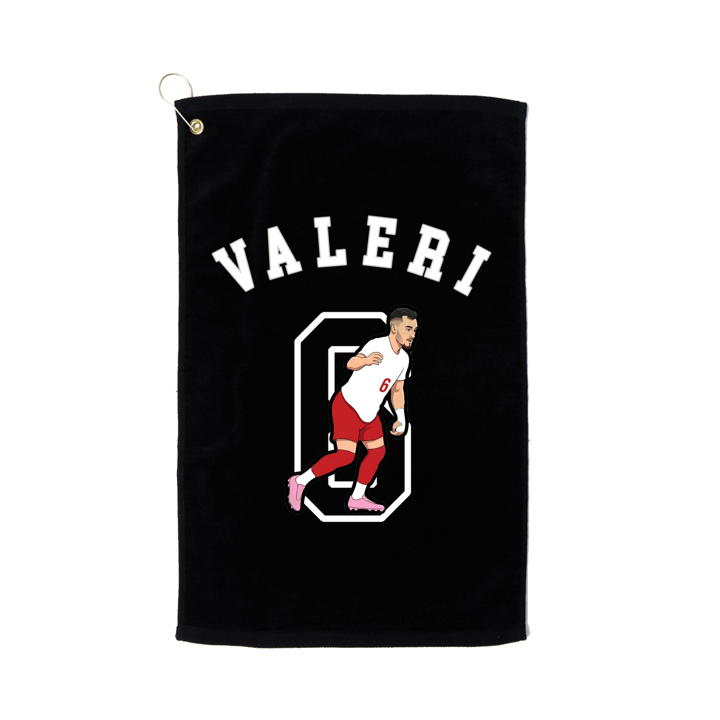 Golf Towel — Shirsey Arch in Black