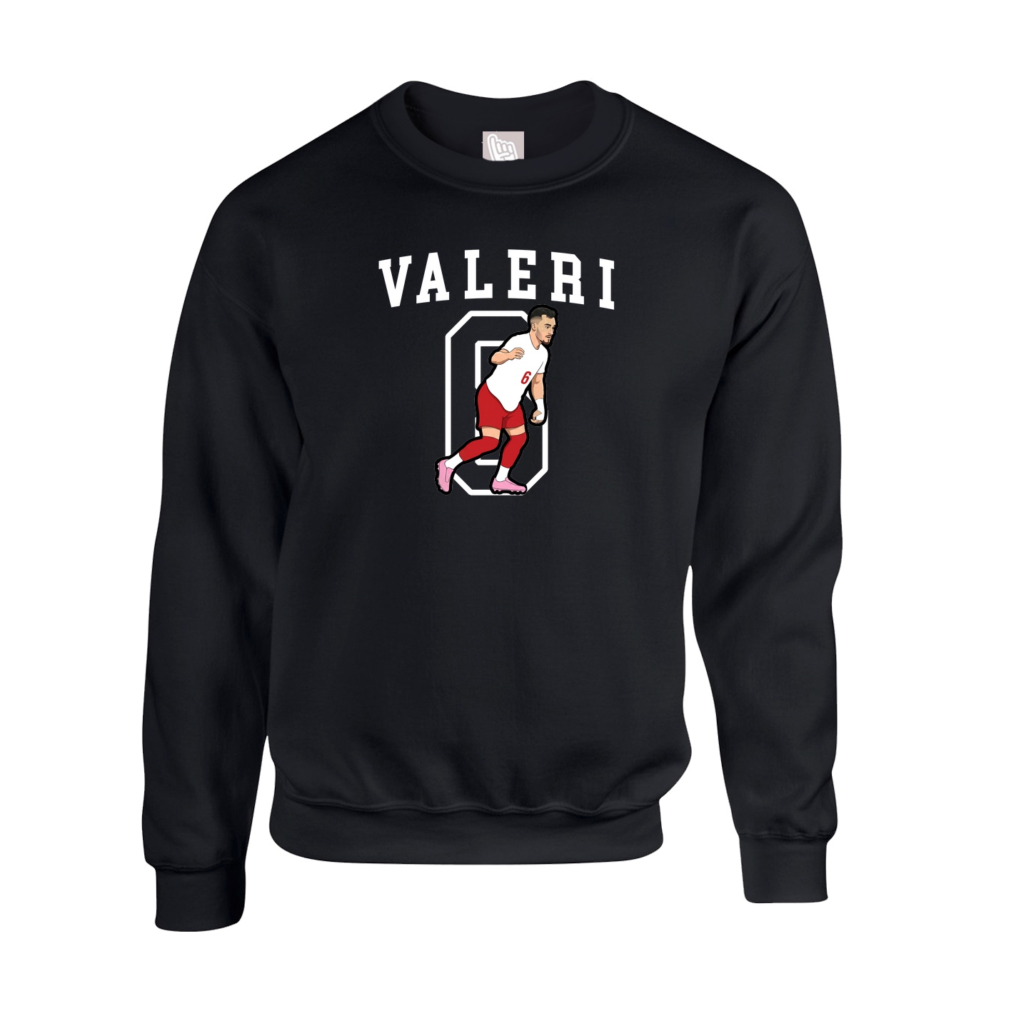 Fleece Crew — Shirsey in Black