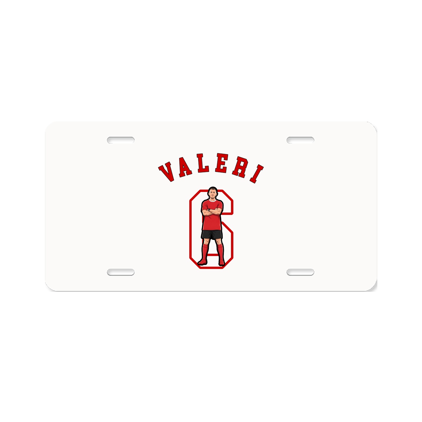 License Plate — Shirsey Arch in Classic