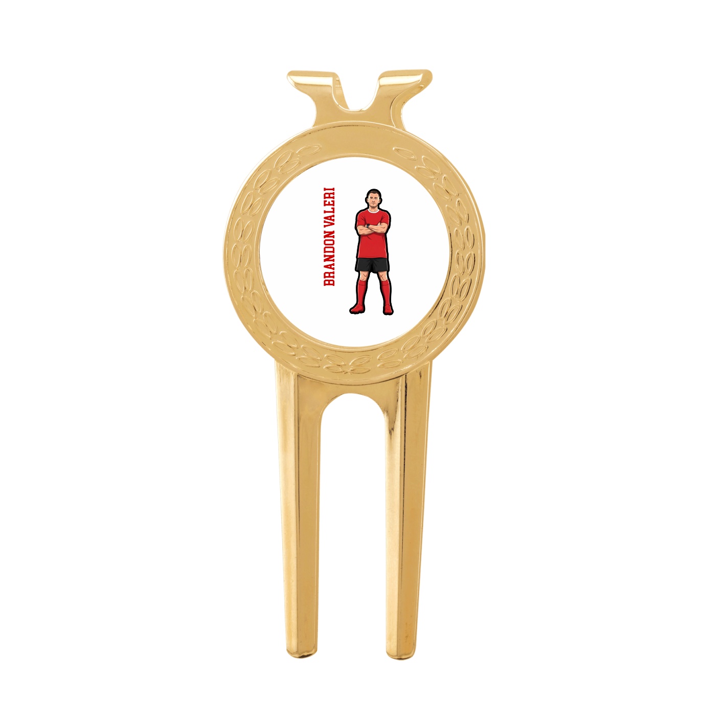 Divot Tool with Ball Marker — Name Vertical in Classic