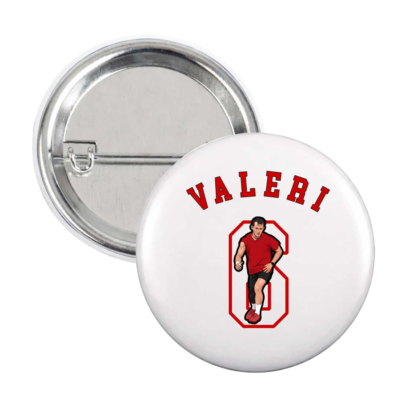 Game Day Button — Shirsey Arch in White