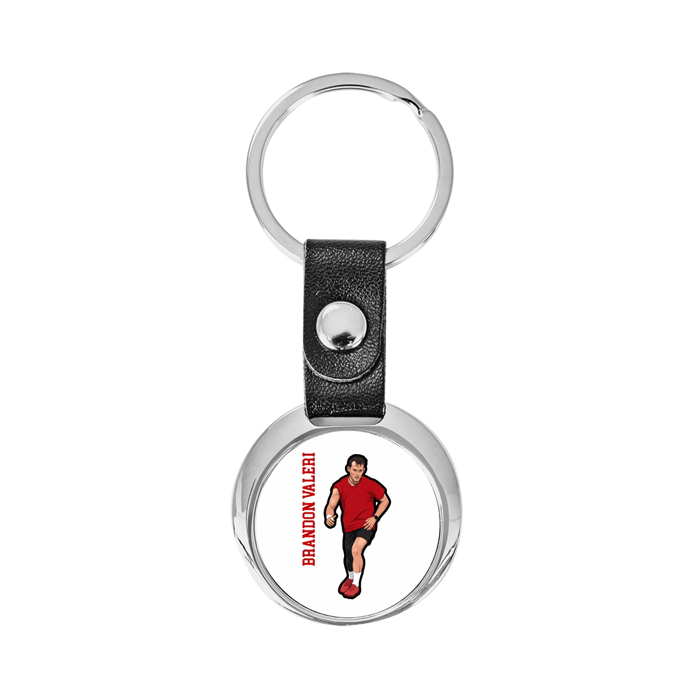 Key Chain — Name Vertical in Classic