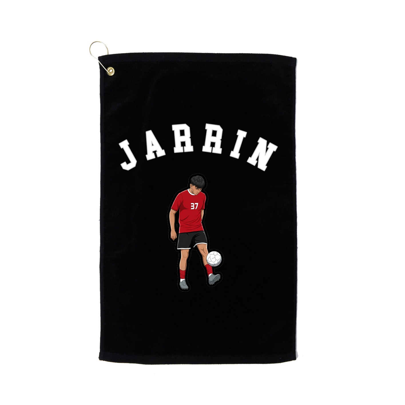 Golf Towel — Shirsey Arch in Black