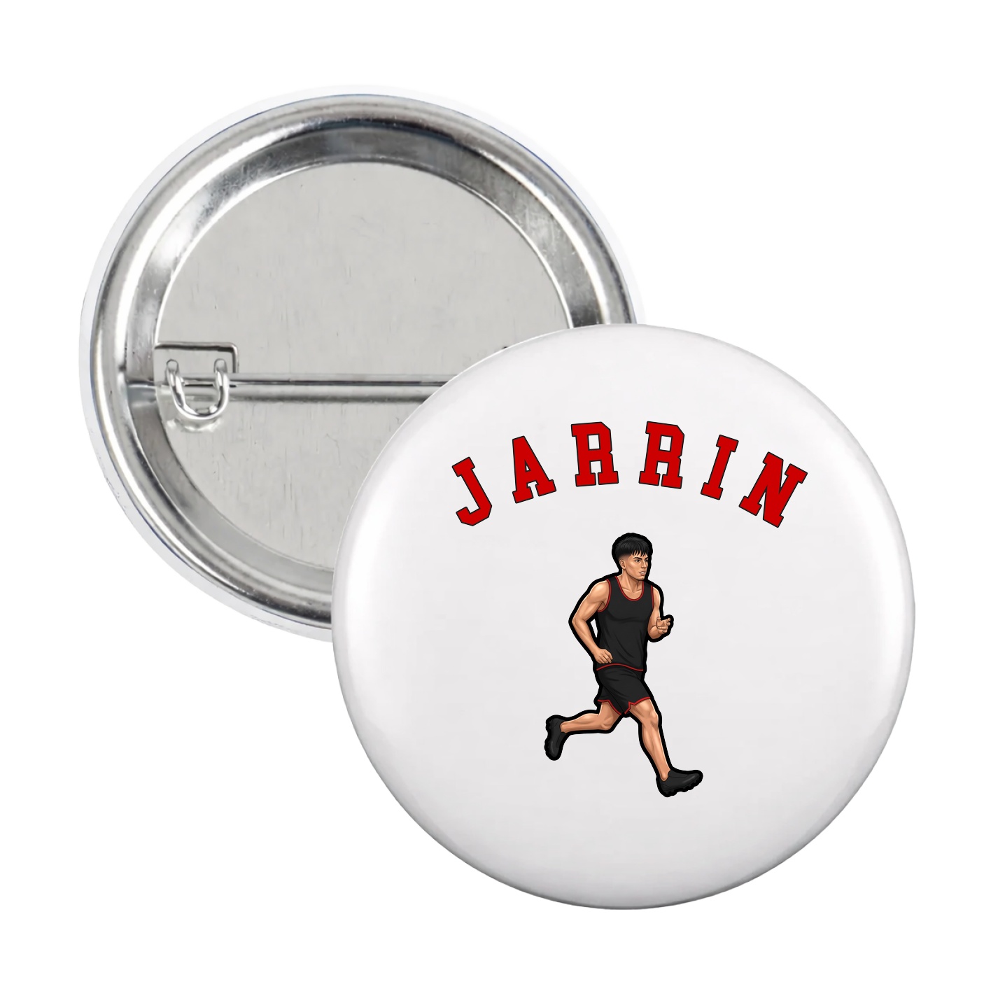 Game Day Button — Shirsey Arch in White