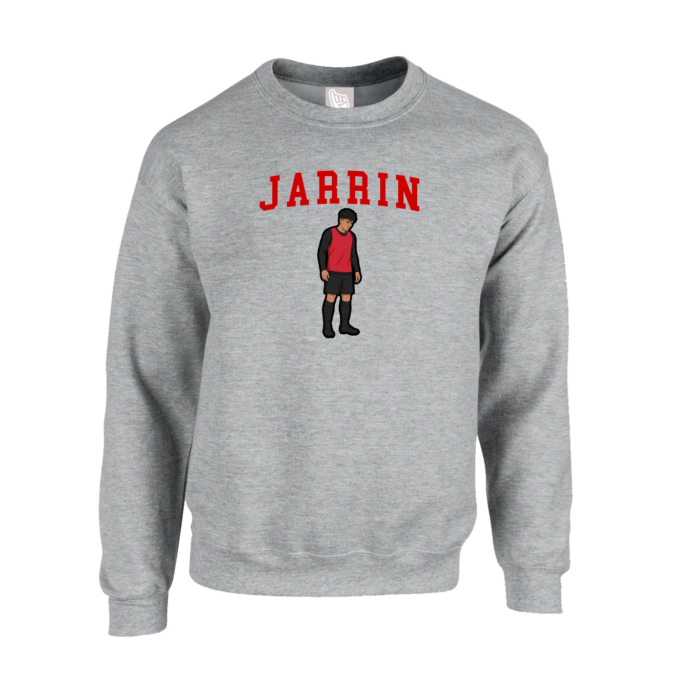 Fleece Crew — Shirsey in Grey