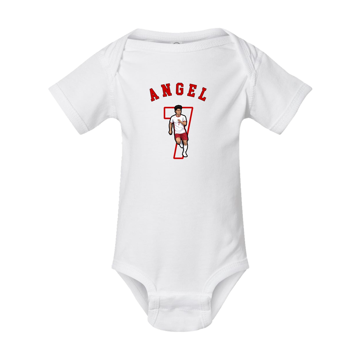 Baby Onesie — Shirsey Arch in White