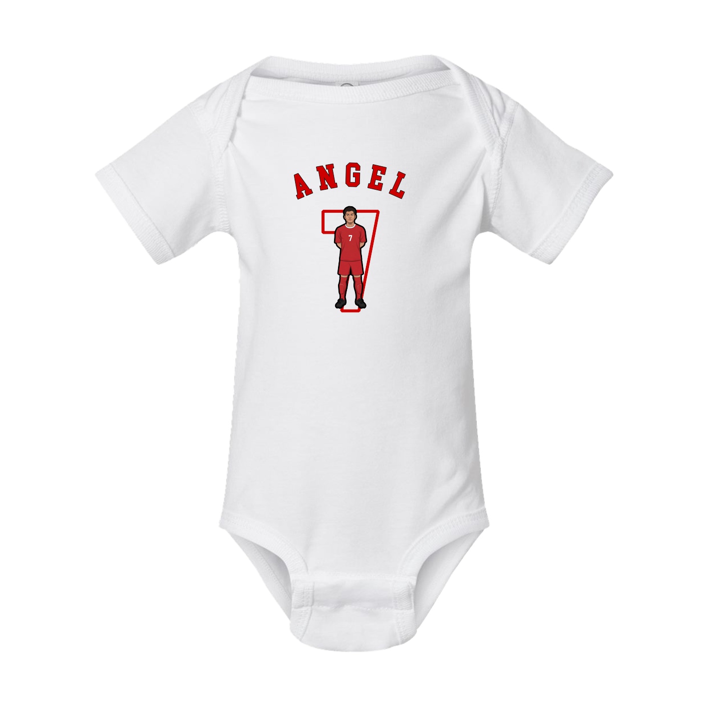 Baby Onesie — Shirsey Arch in White
