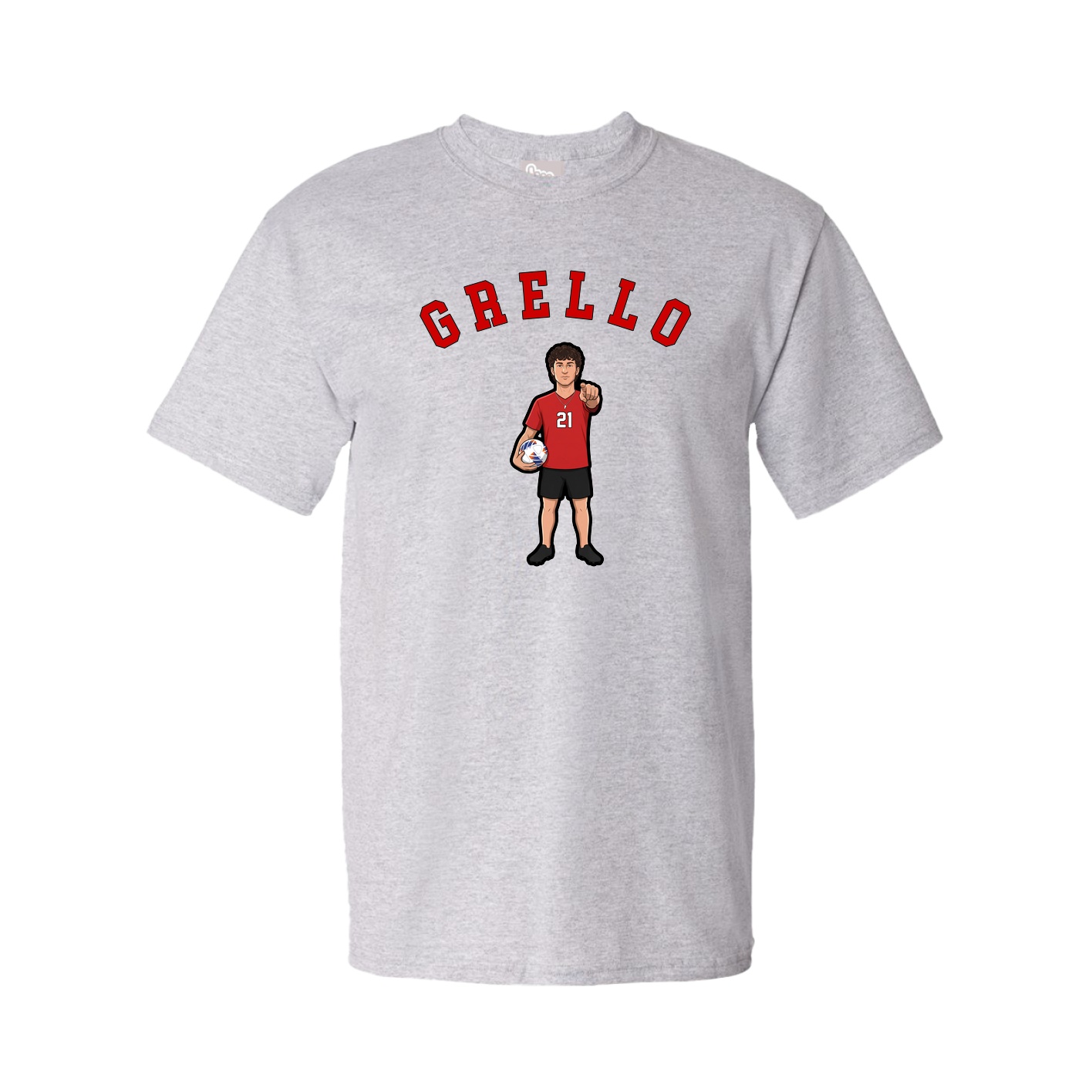 Youth Tee — Shirsey Arch in Grey