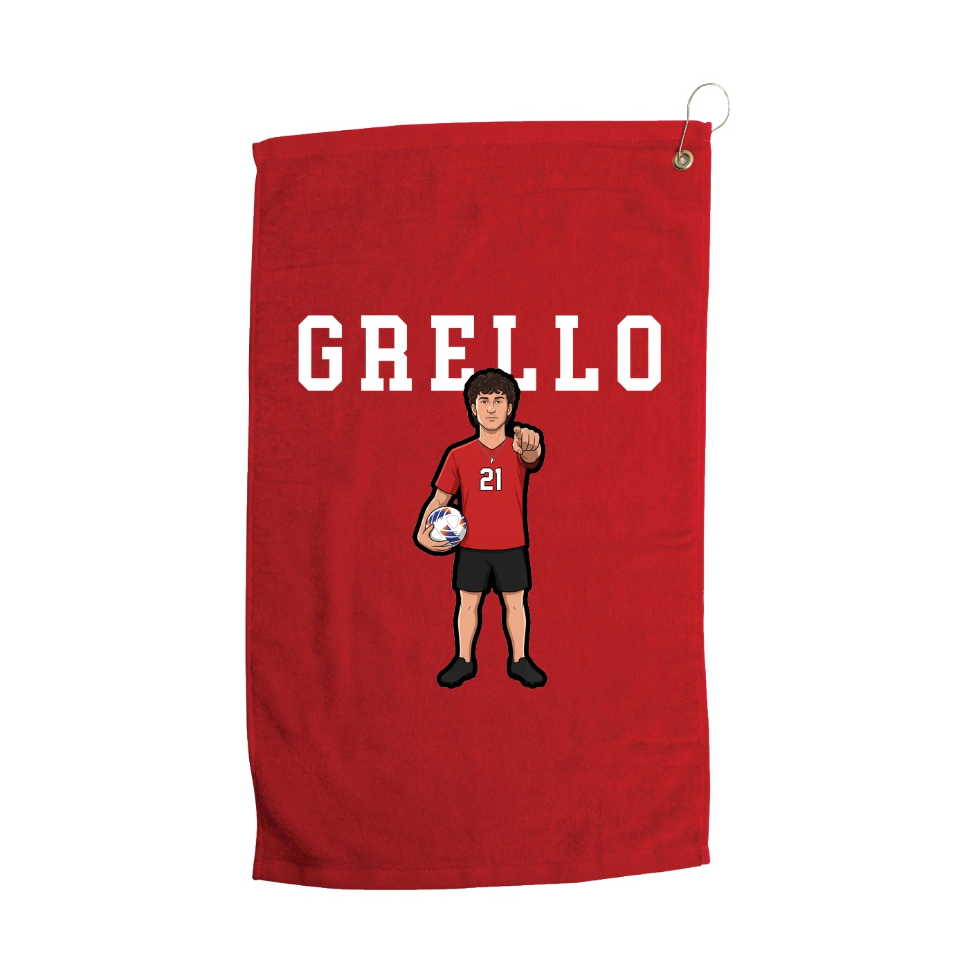 Golf Towel — Shirsey in Red