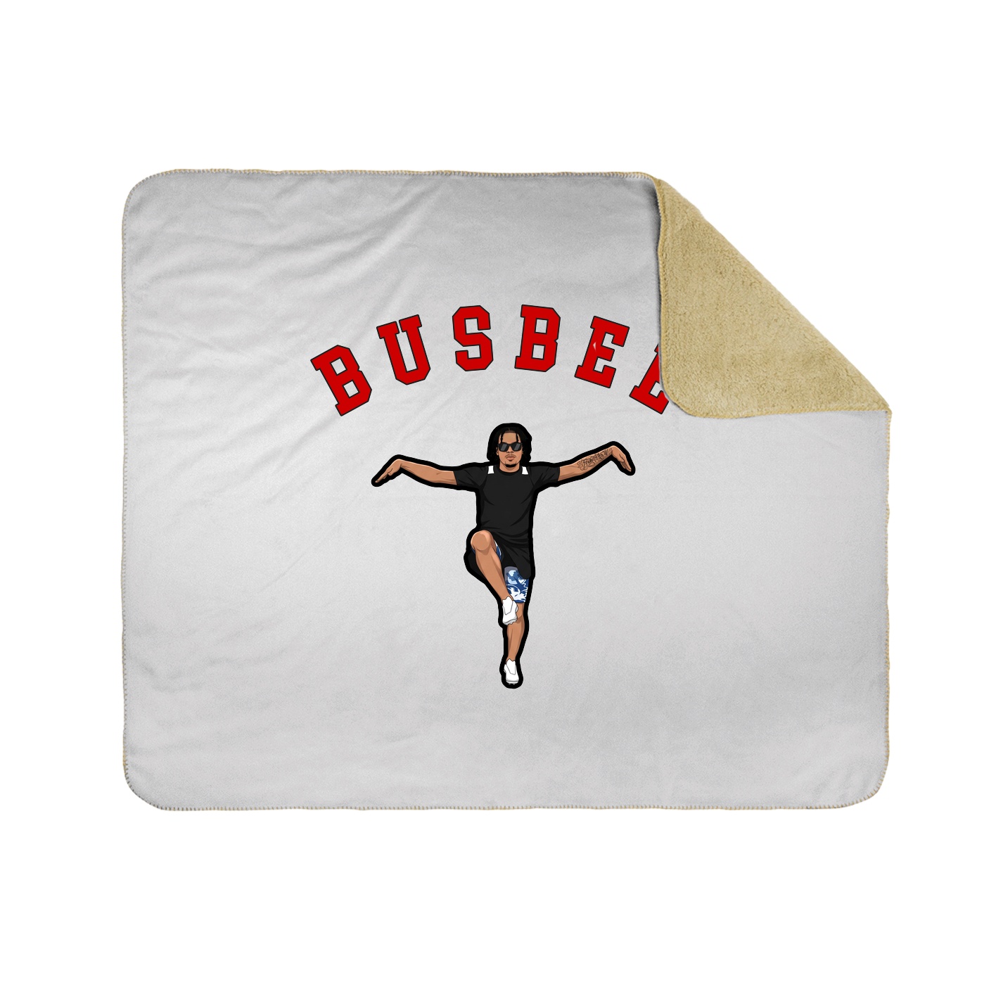 Throw Blanket — Shirsey Arch in White