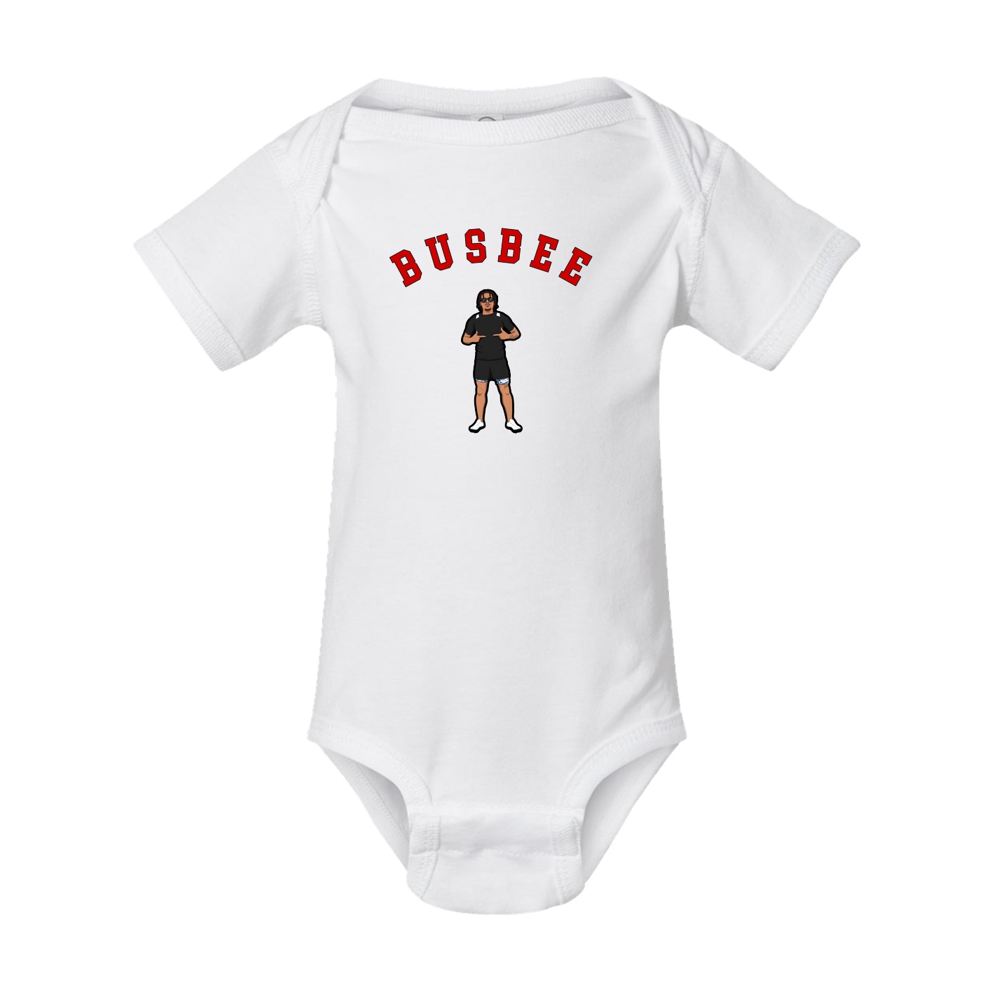 Baby Onesie — Shirsey Arch in White