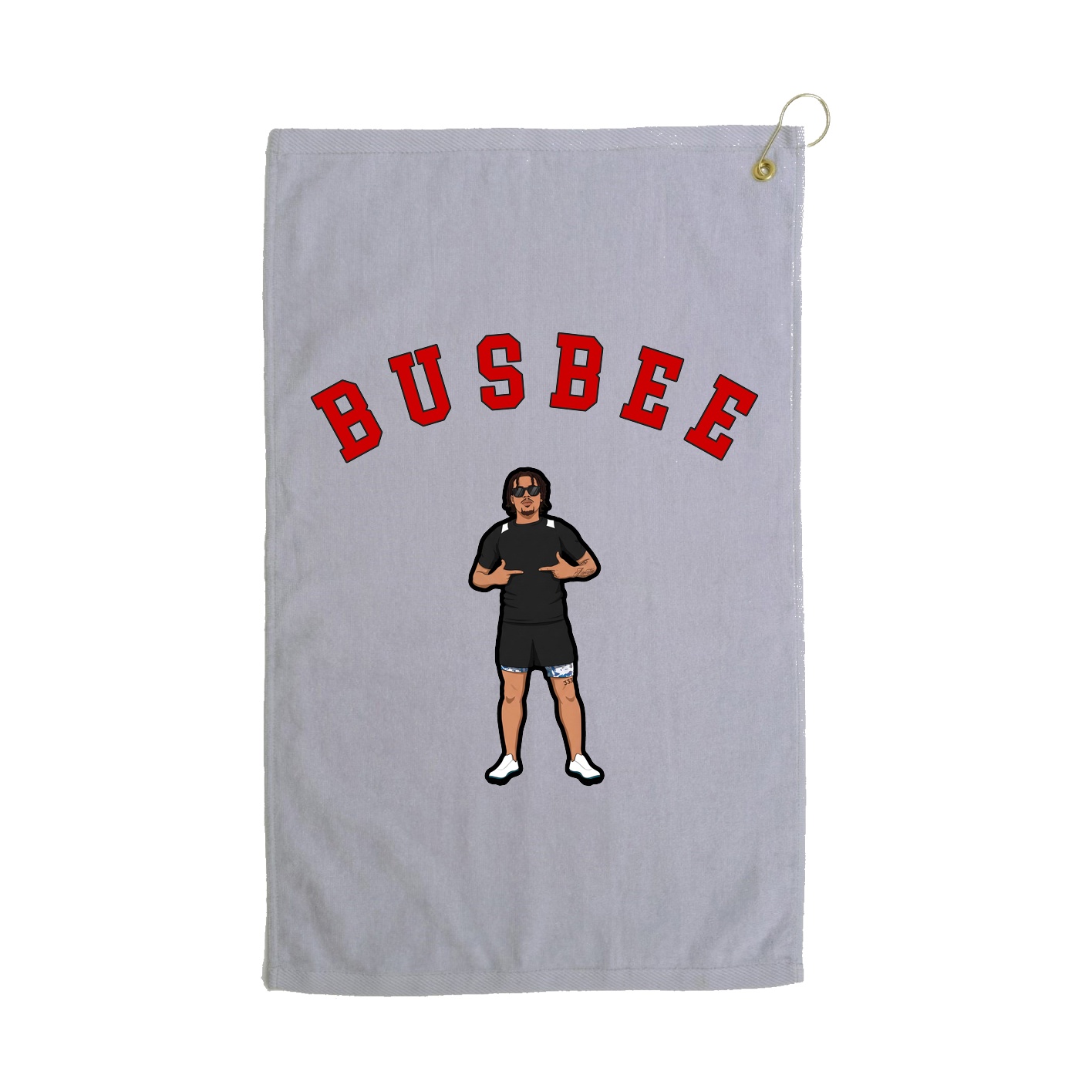 Golf Towel — Shirsey Arch in Grey