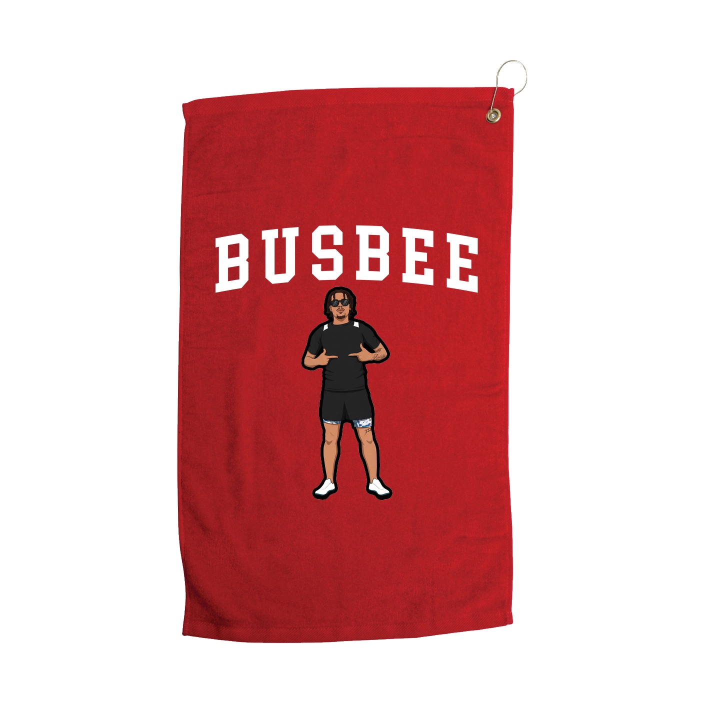 Golf Towel — Shirsey in Red