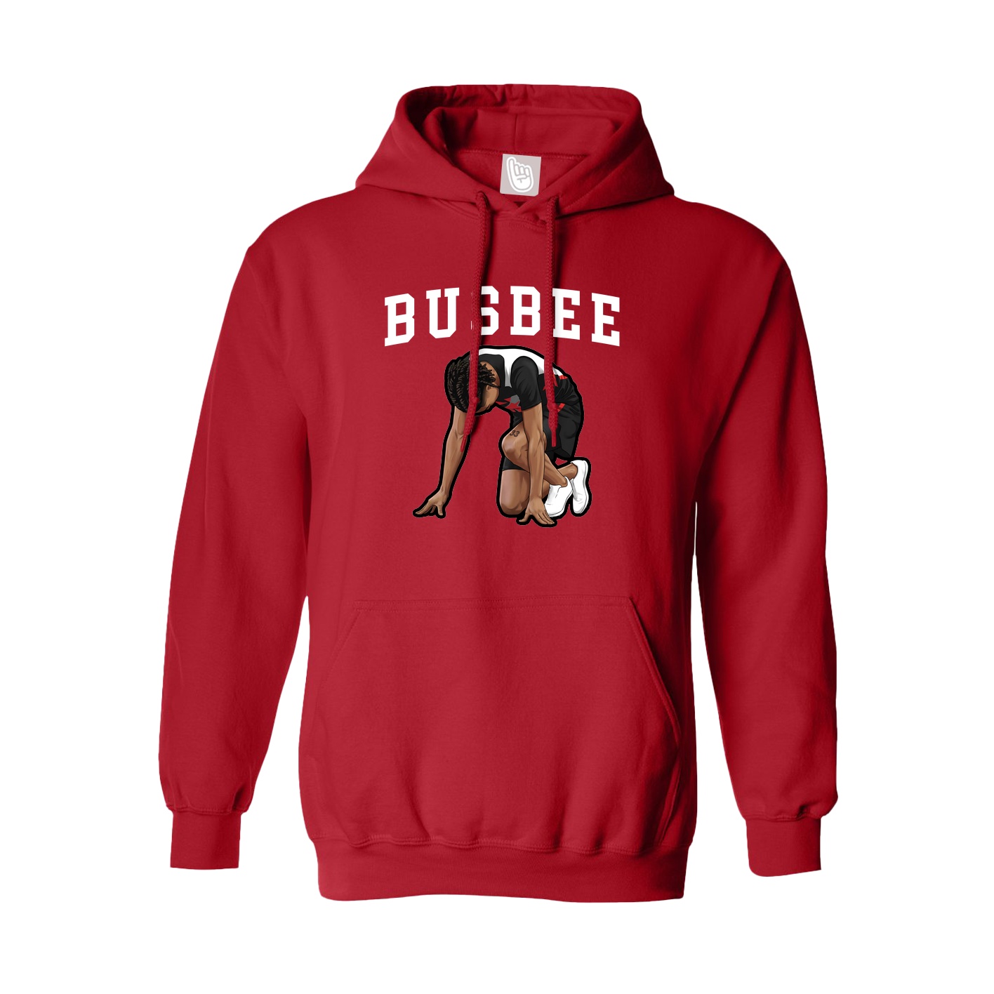 Hoodie — Shirsey in Red