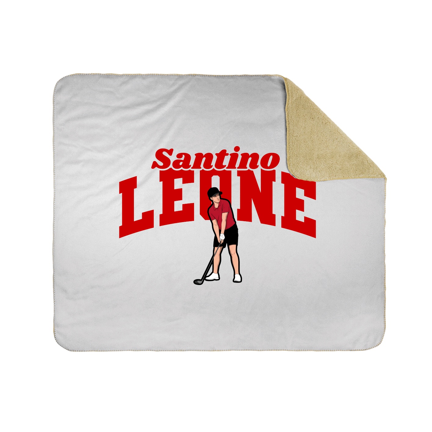 Throw Blanket — Signature Arch in White