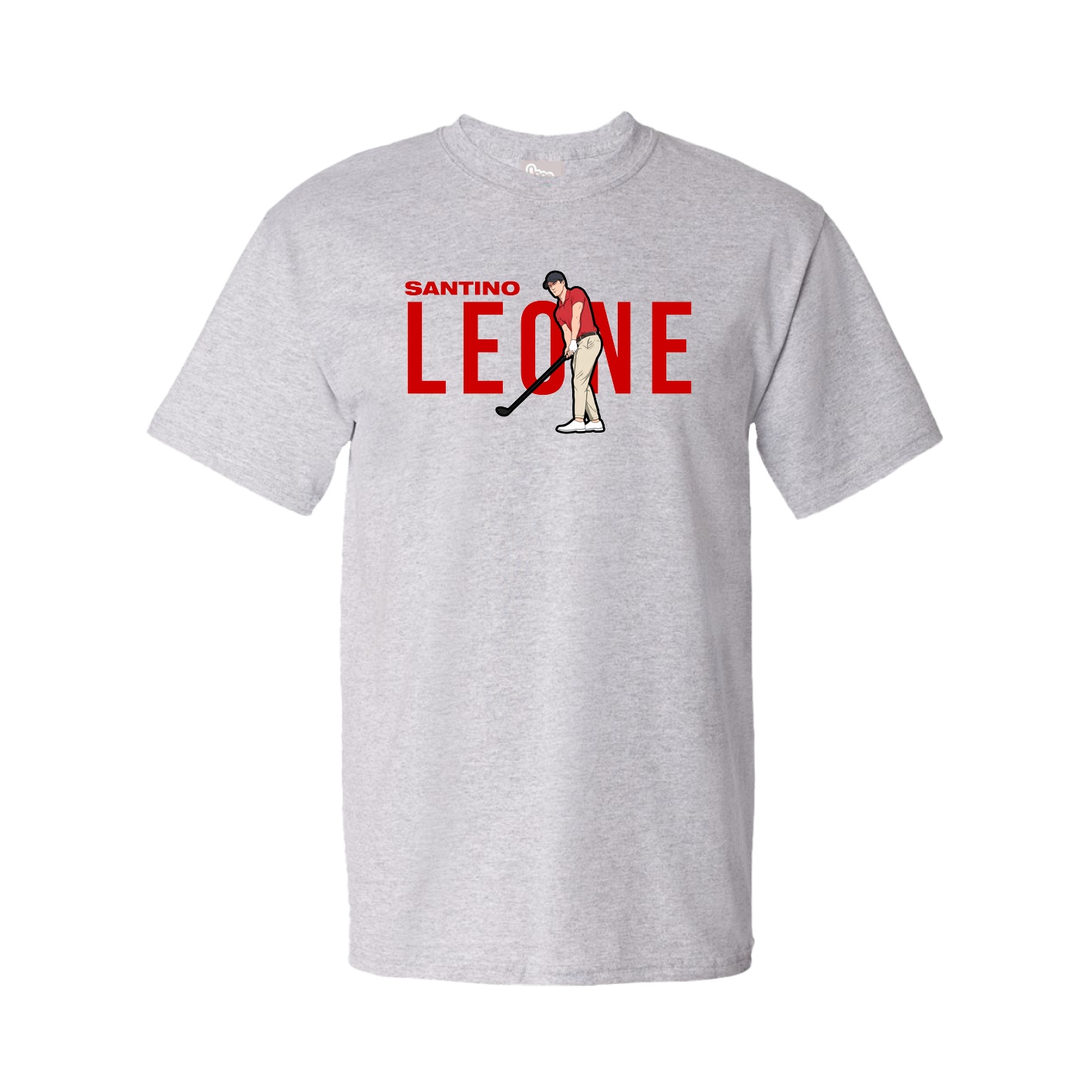 Youth Tee — Player Name in Grey