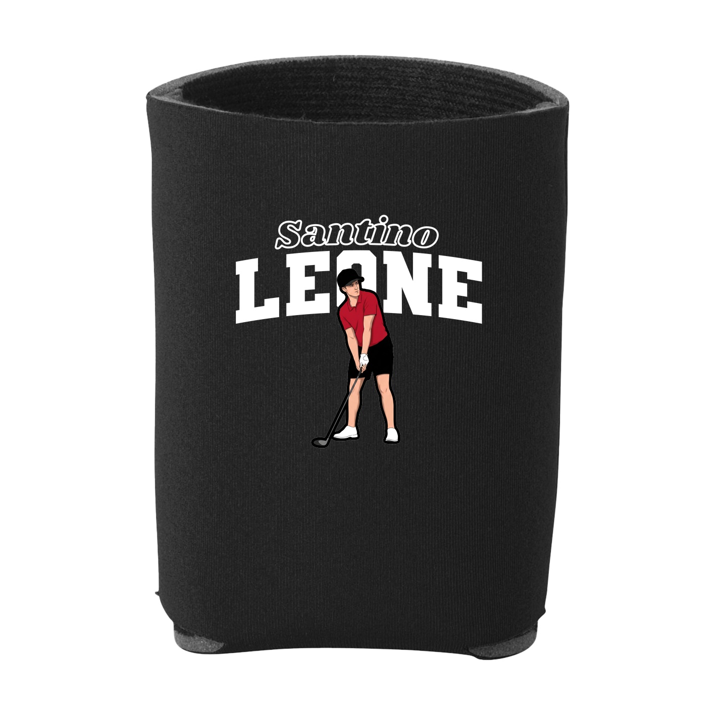 Can Holder — Name Arch in Black