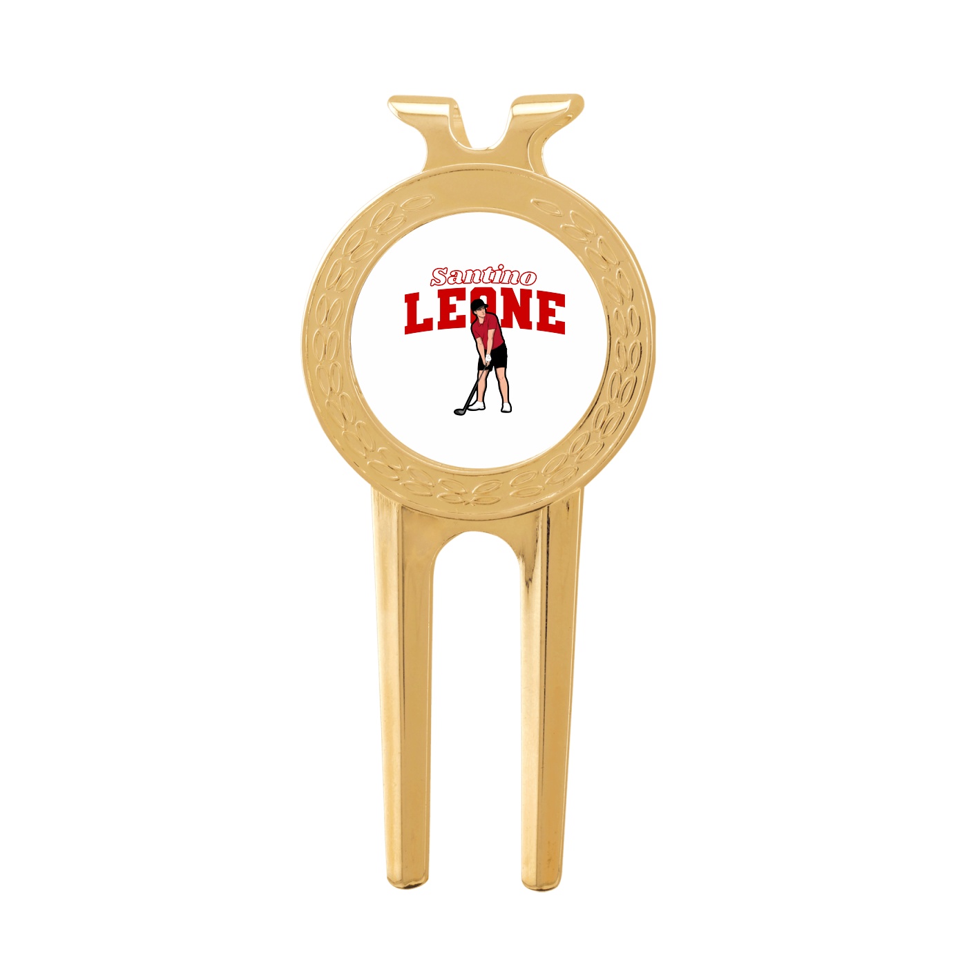 Divot Tool with Ball Marker — Name Arch in Classic