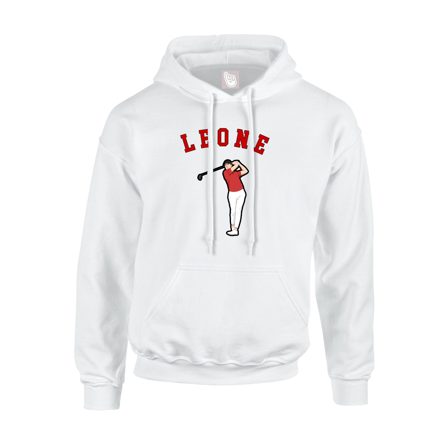 Youth Hoodie — Shirsey Arch in White