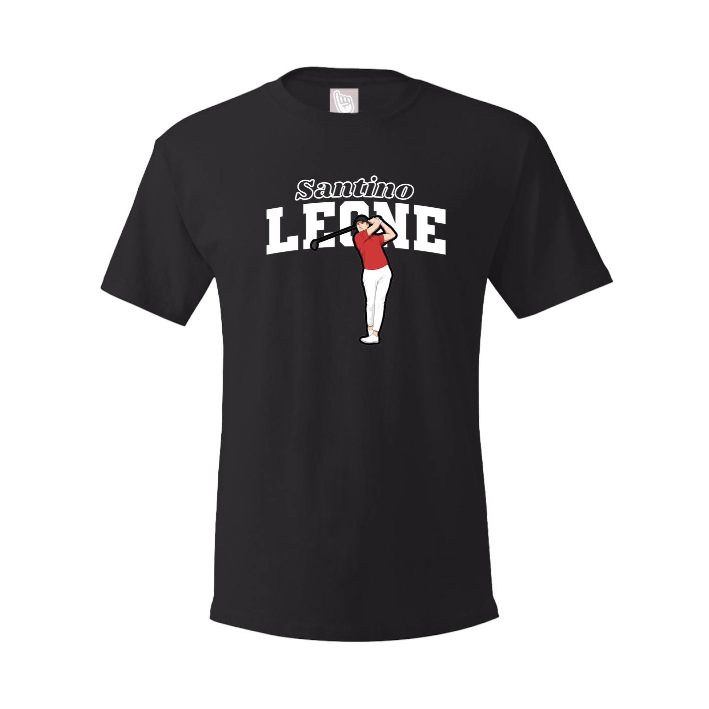 Youth Tee — Name Arch in Black