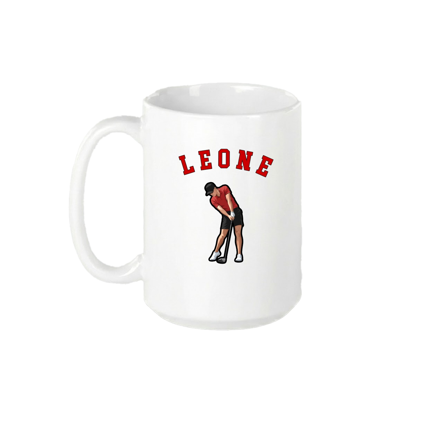 15oz Coffee Mug — Shirsey Arch in White