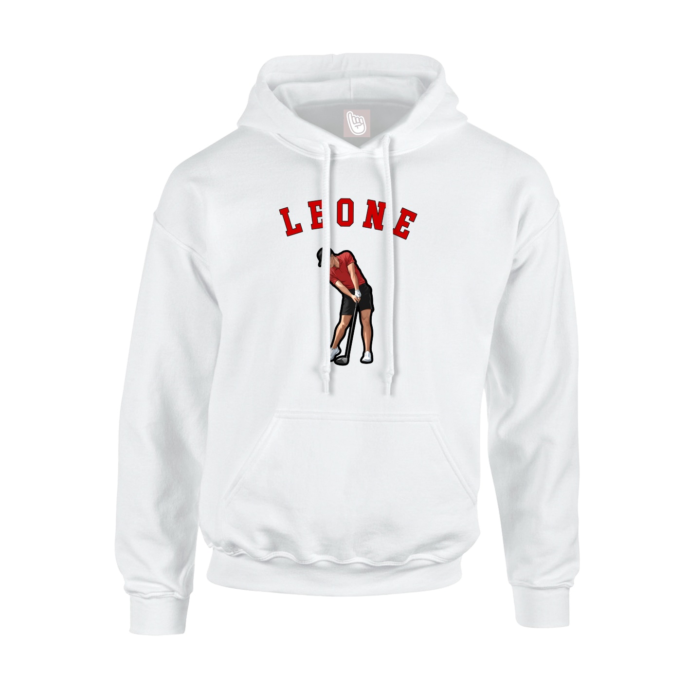 Hoodie — Shirsey Arch in White