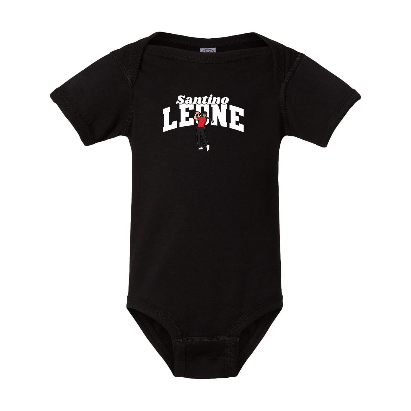 Baby Onesie — Signature Arch in Black