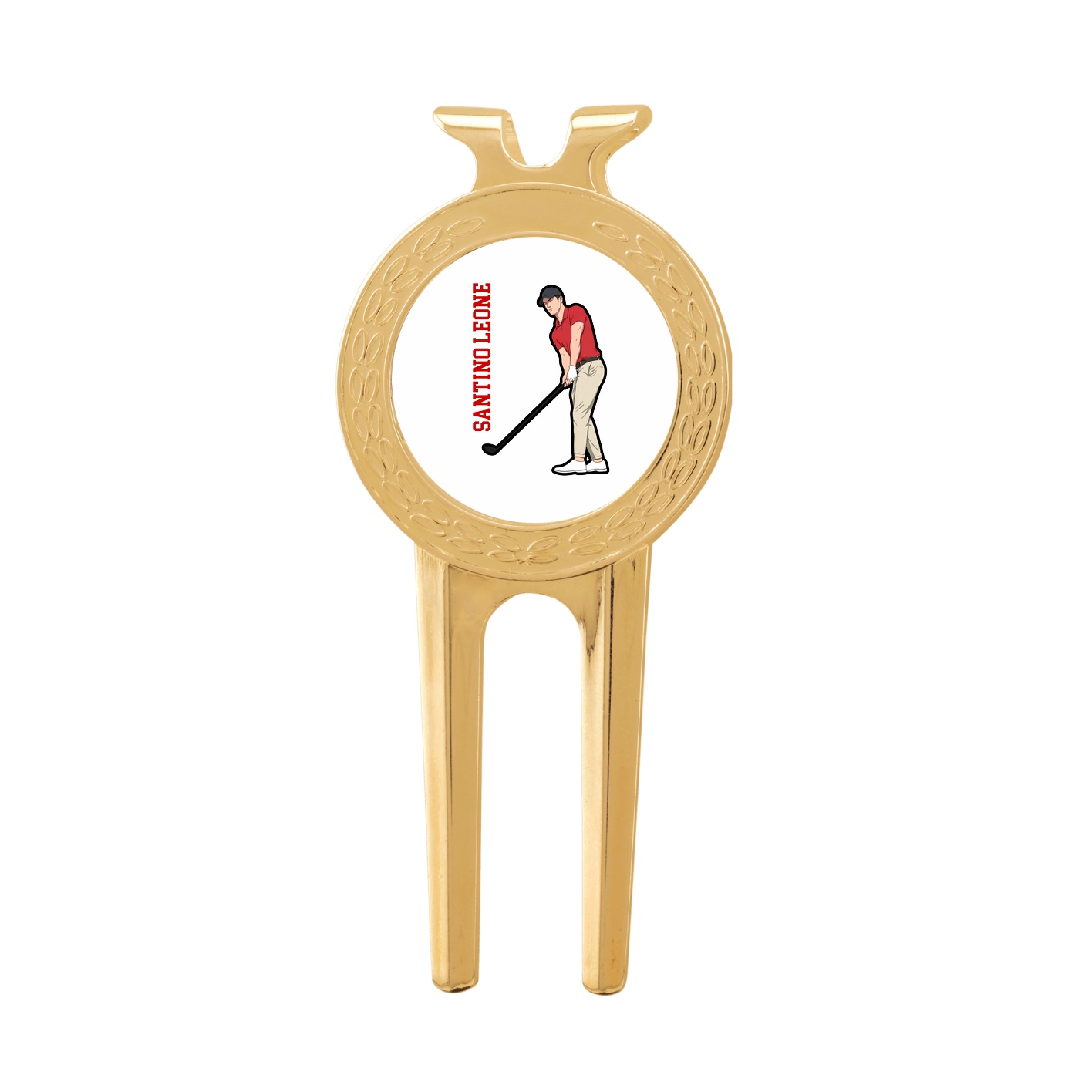 Divot Tool with Ball Marker — Name Vertical in Classic