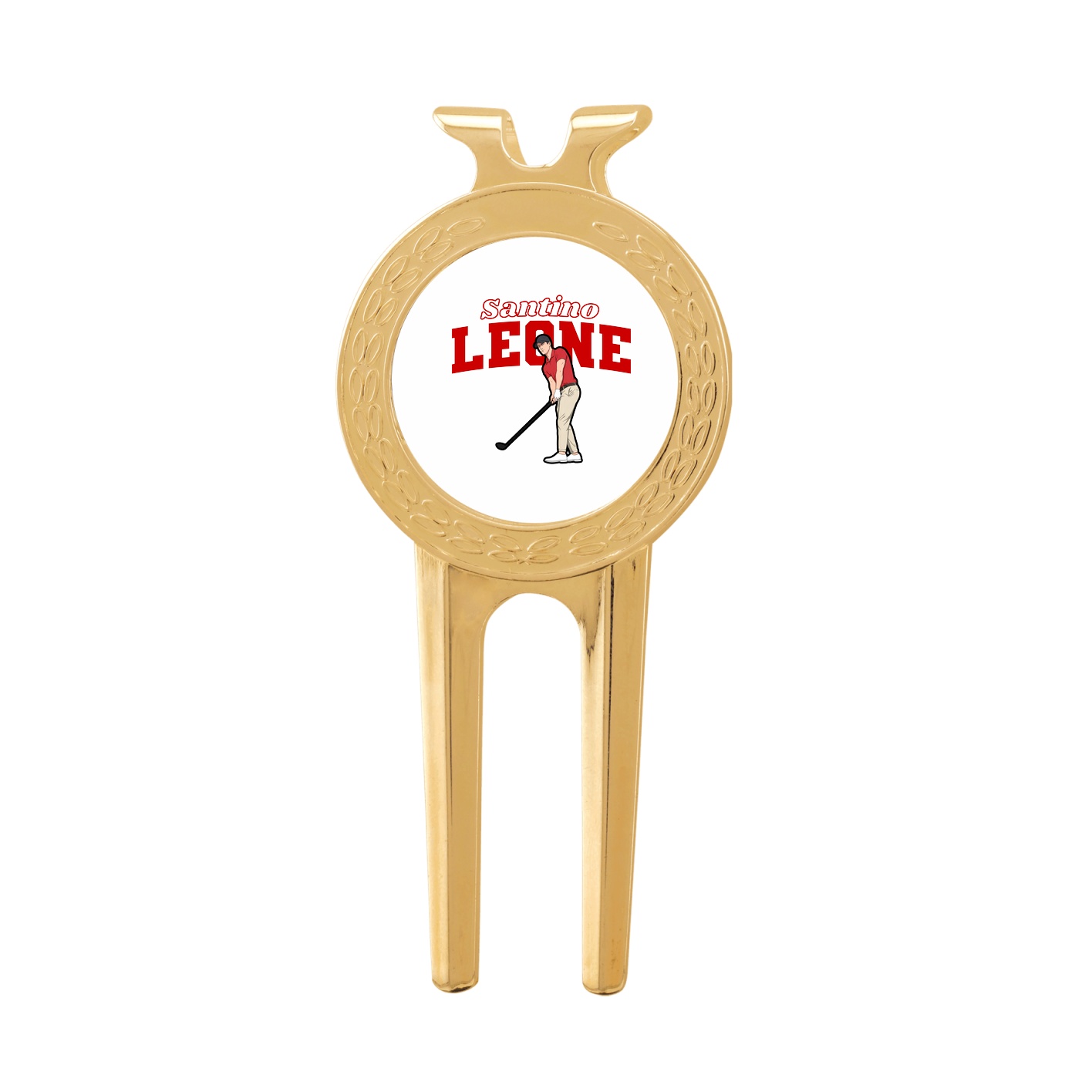 Divot Tool with Ball Marker — Name Arch in Classic