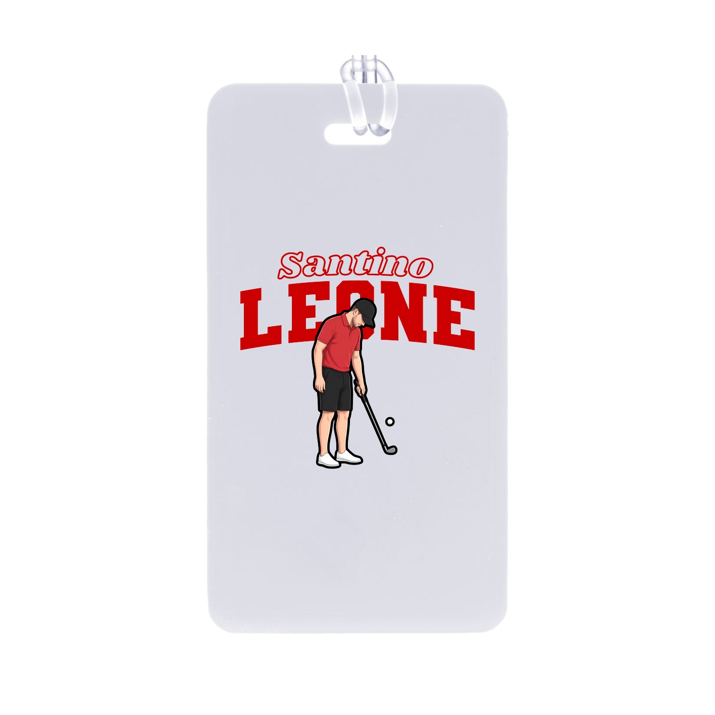 Bag Tag — Name Arch in Classic