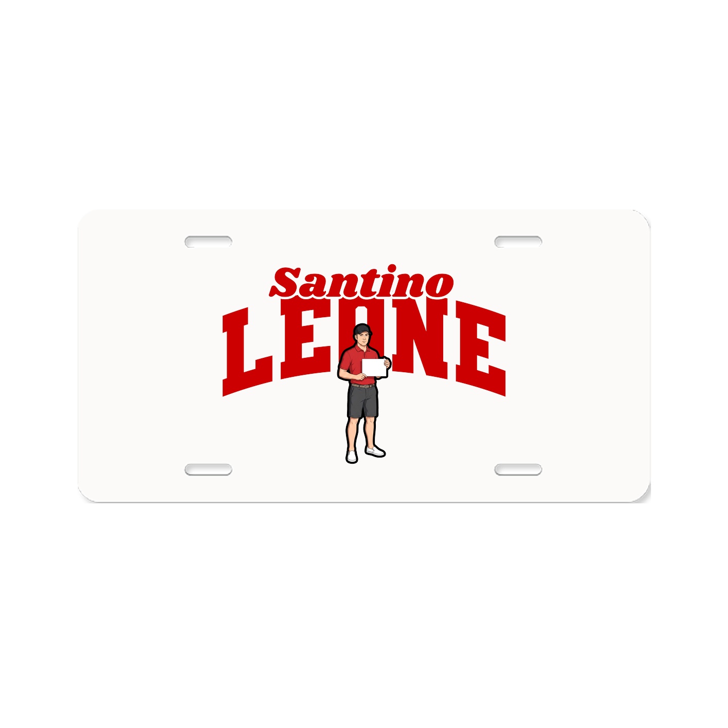 License Plate — Signature Arch in Classic