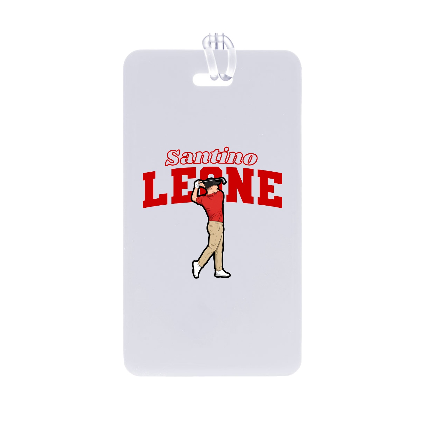 Bag Tag — Name Arch in Classic