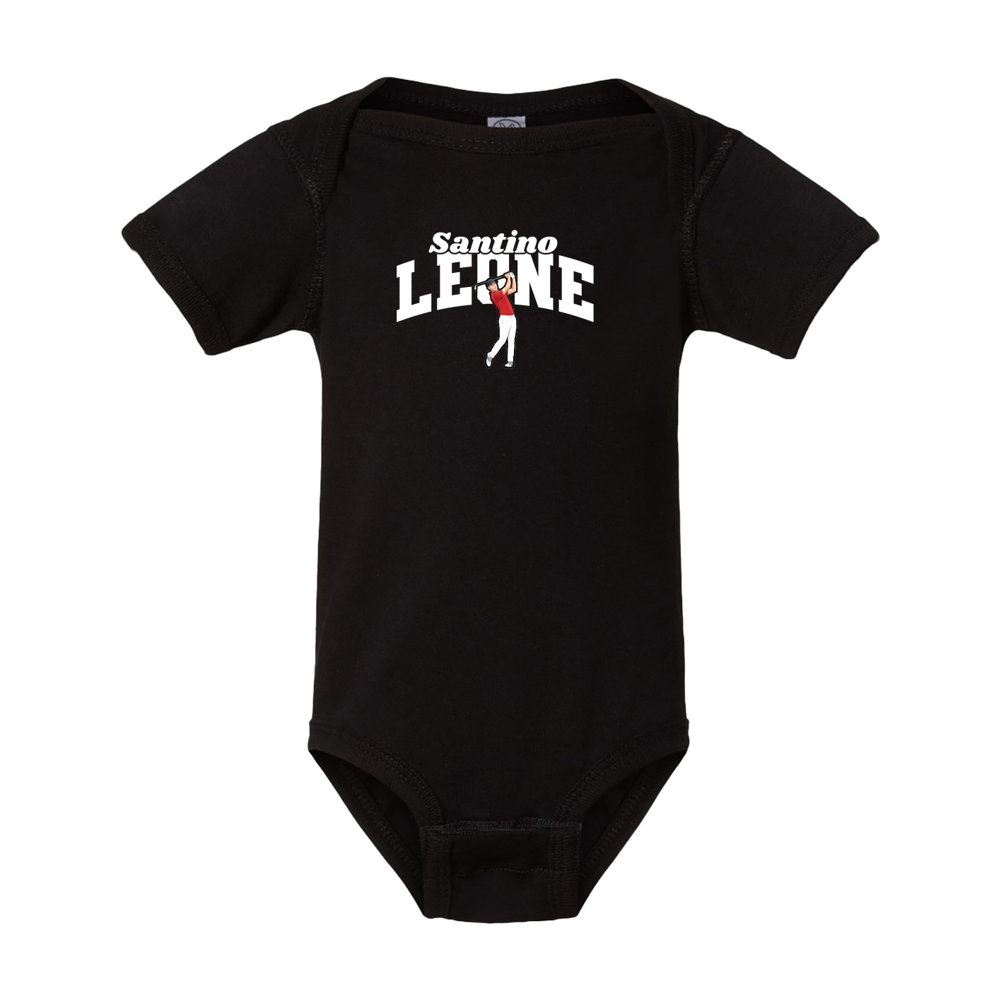 Baby Onesie — Signature Arch in Black