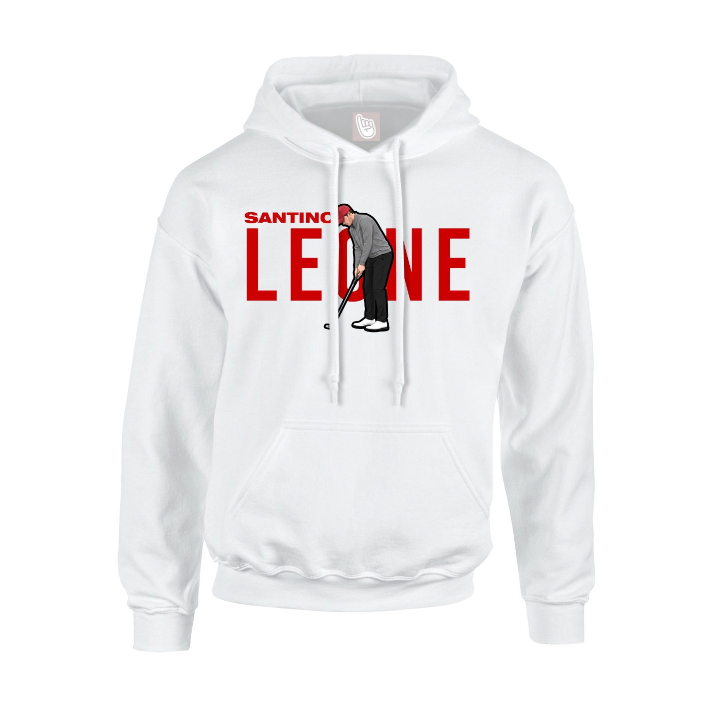 Hoodie — Player Name in White
