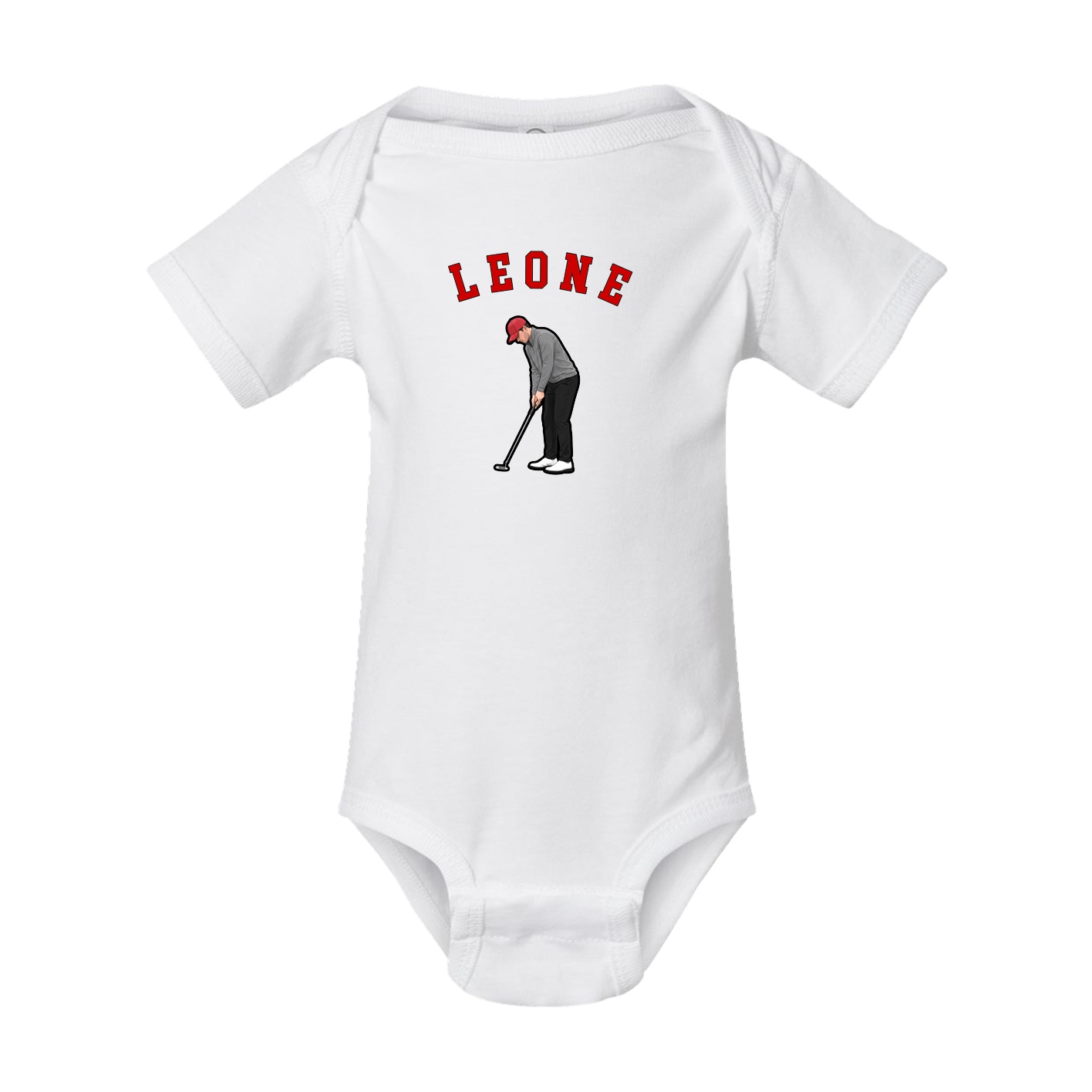 Baby Onesie — Shirsey Arch in White