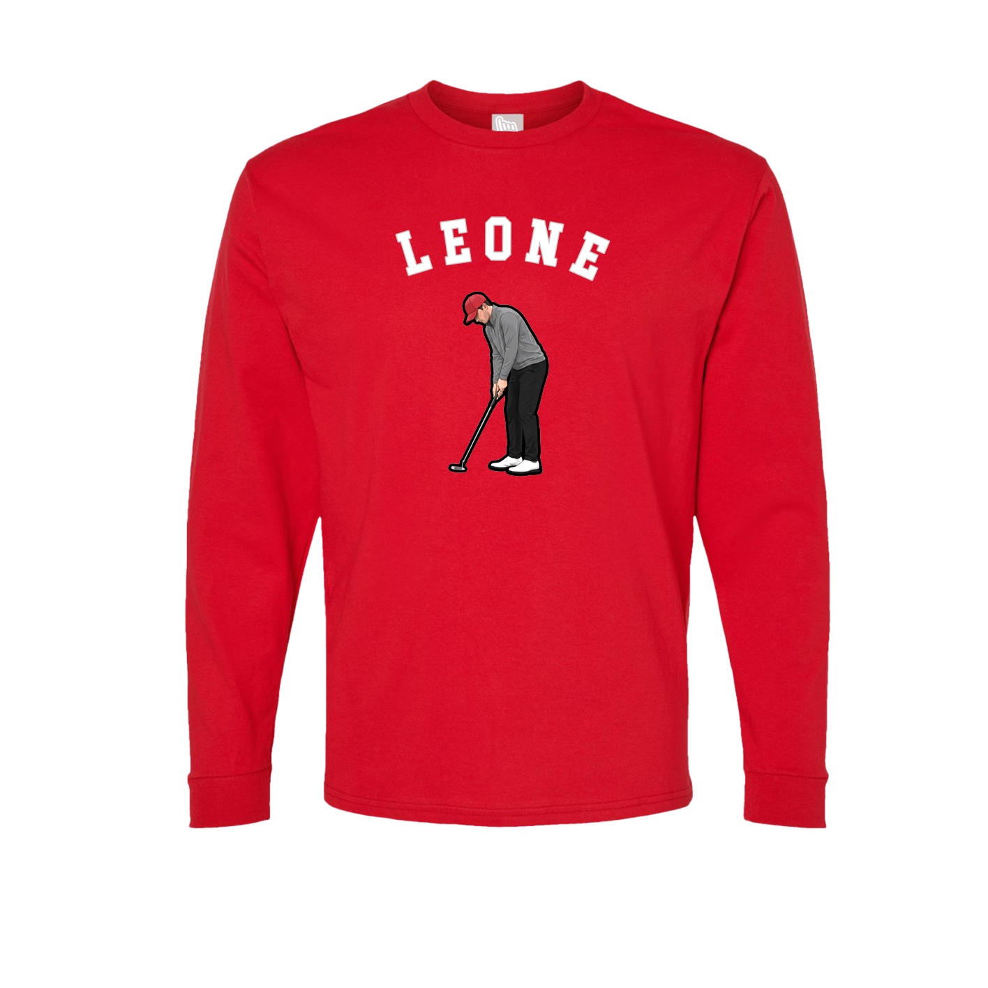 Long Sleeve Tee — Shirsey Arch in Red