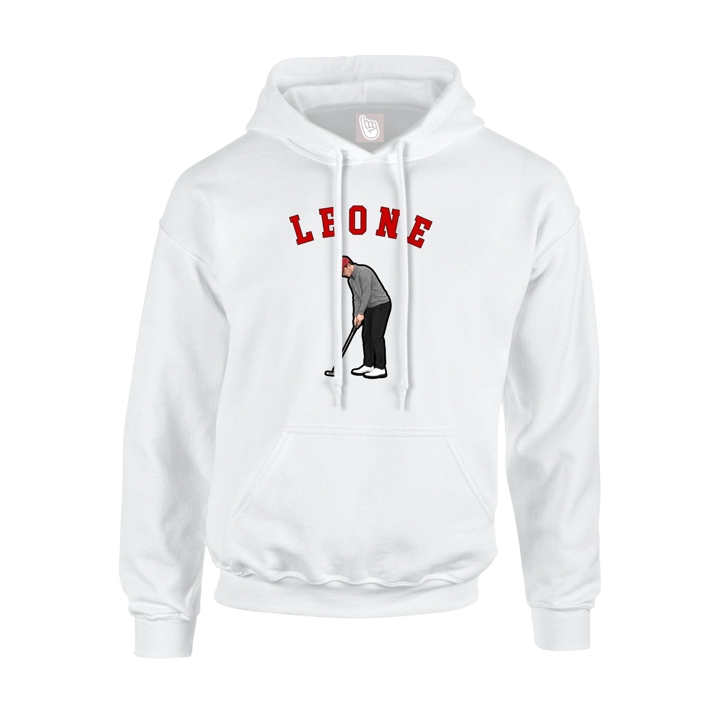 Hoodie — Shirsey Arch in White