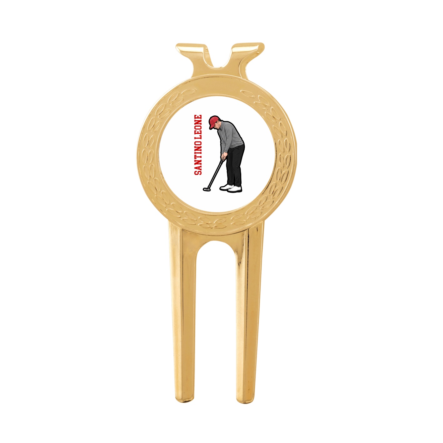 Divot Tool with Ball Marker — Name Vertical in Classic