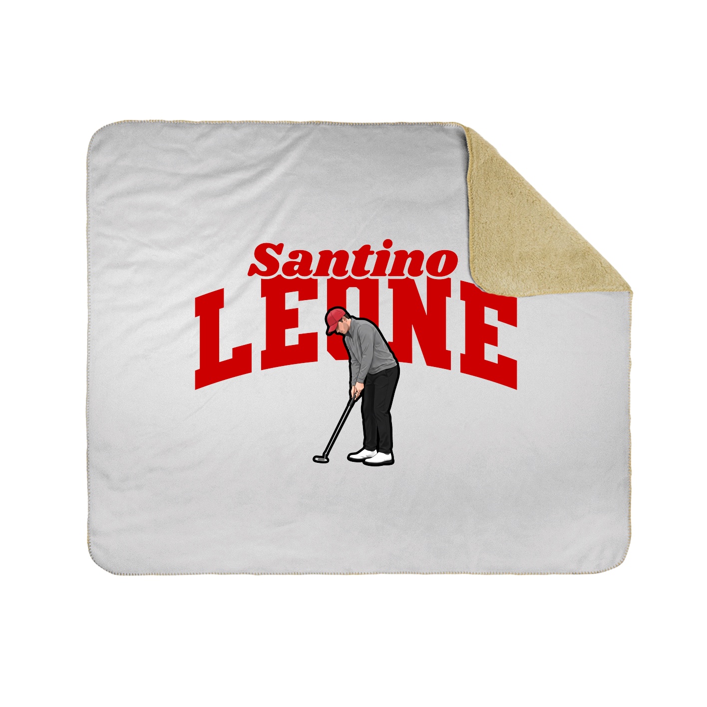 Throw Blanket — Signature Arch in White