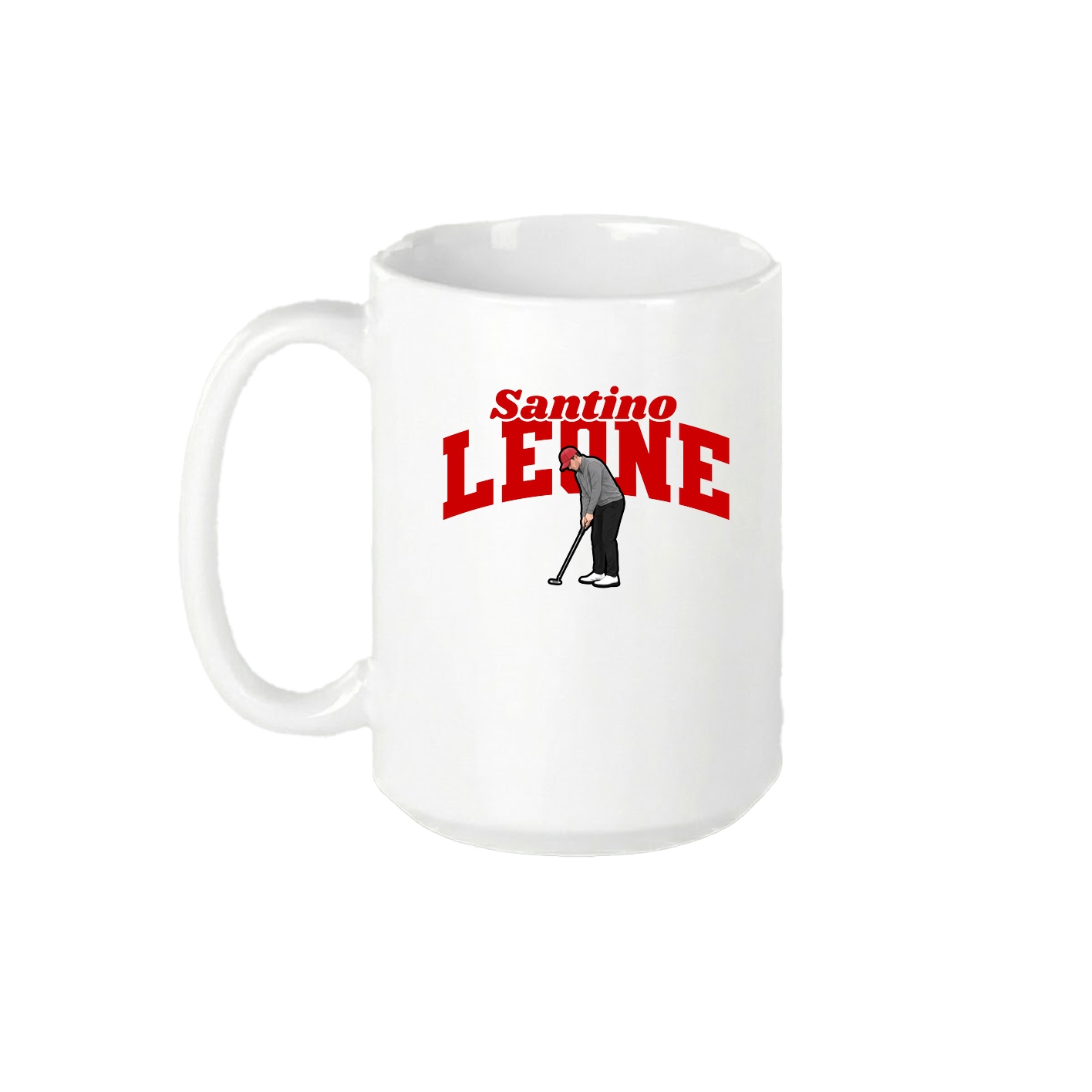 15oz Coffee Mug — Signature Arch in White