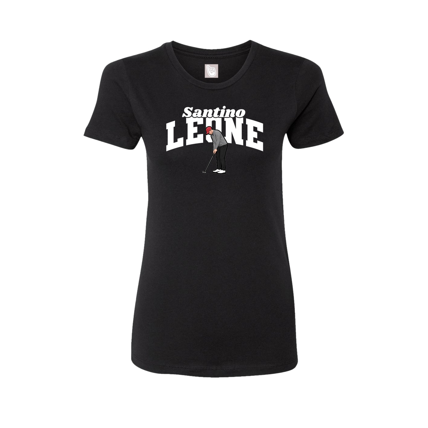 Womens Tee — Signature Arch in Black