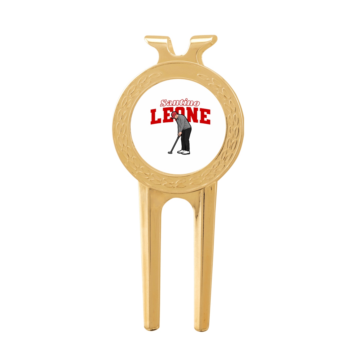 Divot Tool with Ball Marker — Name Arch in Classic