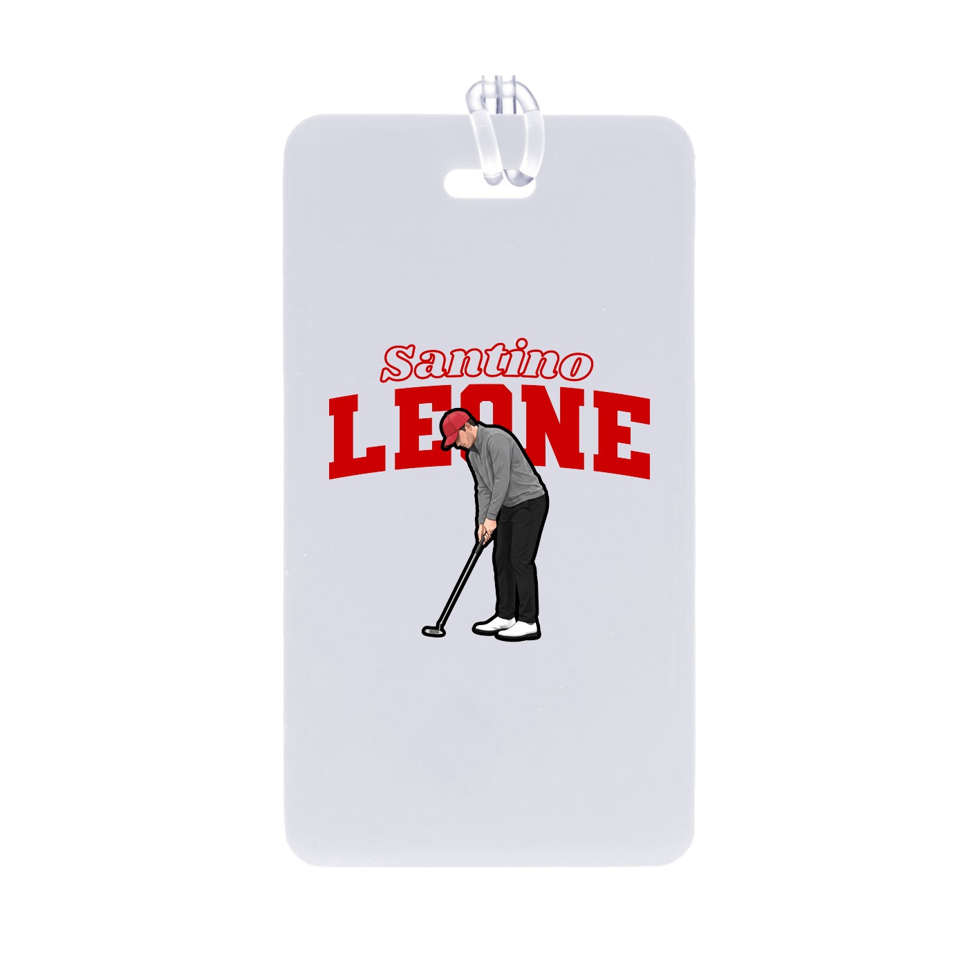 Bag Tag — Name Arch in Classic