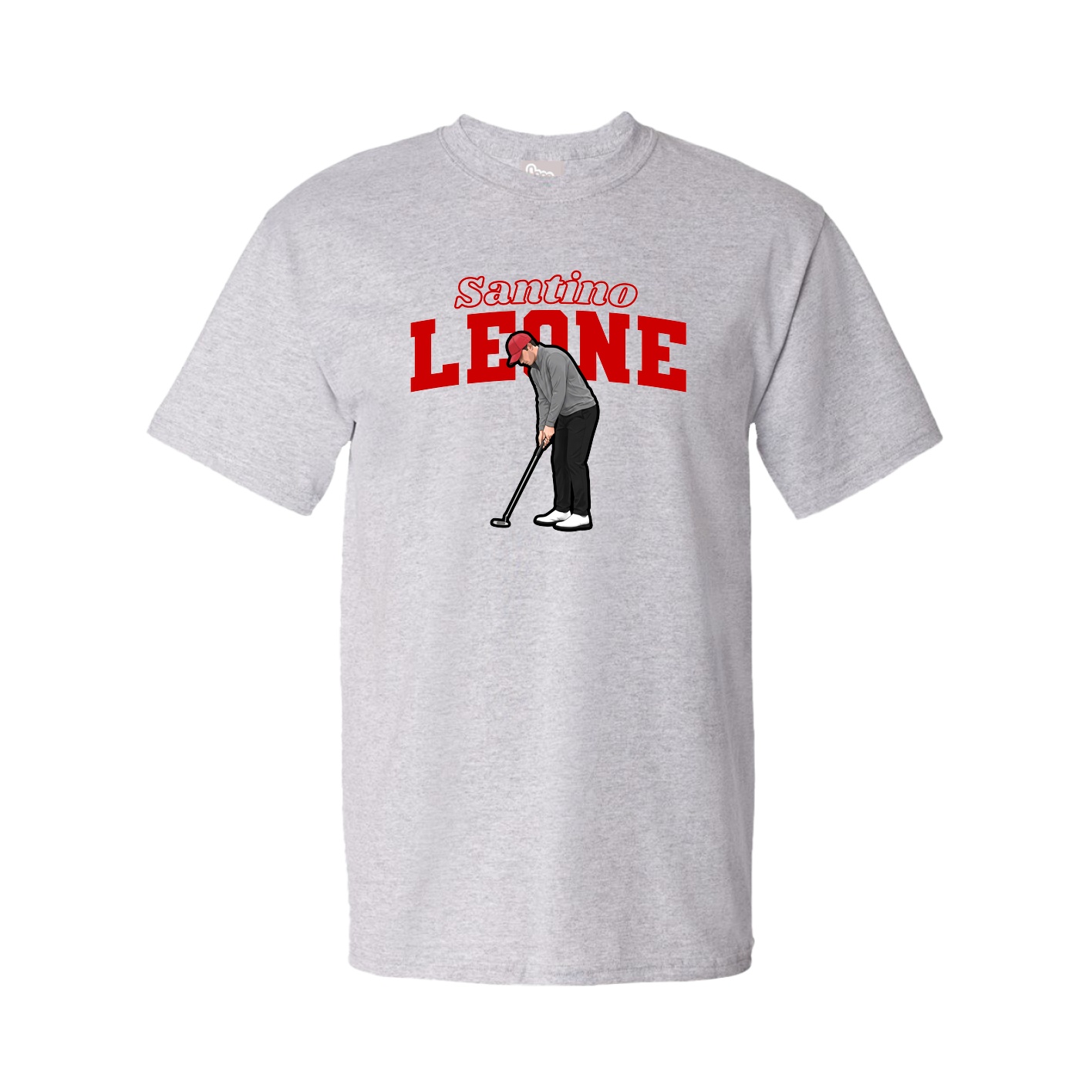 Tee — Name Arch in Grey