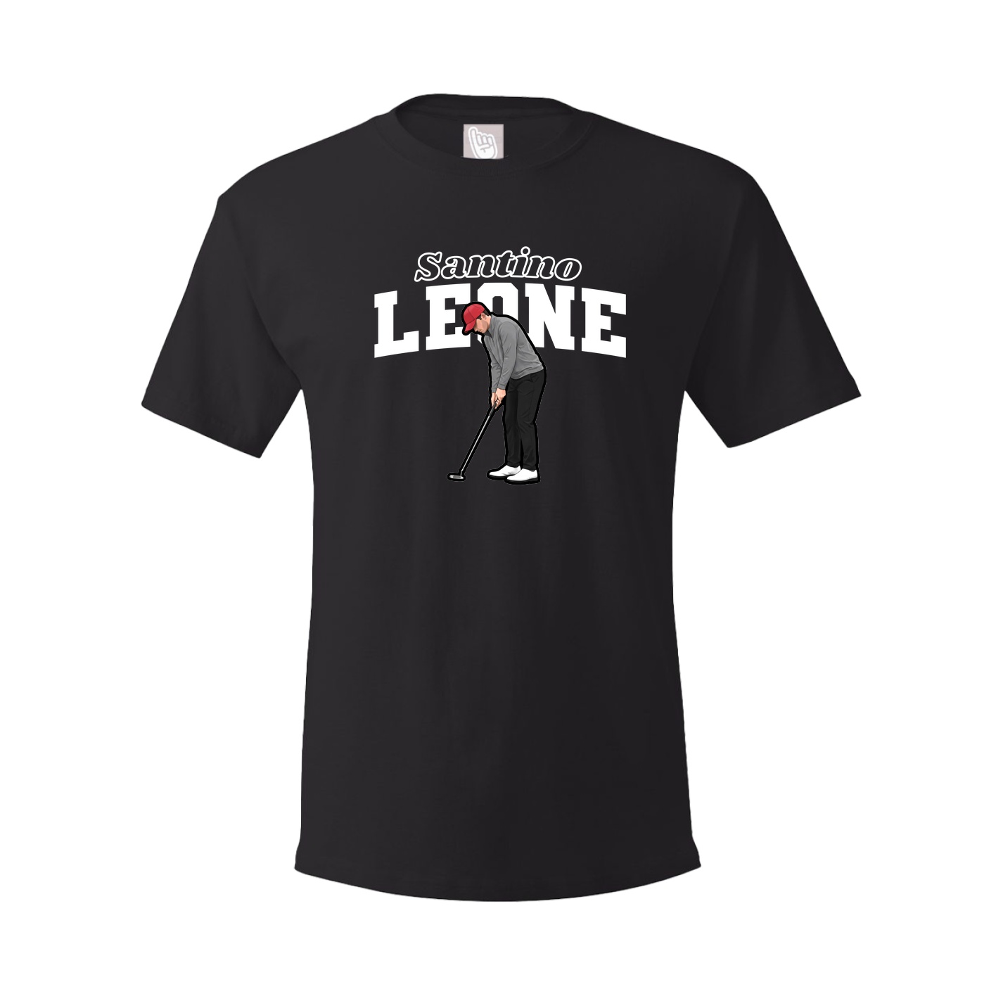 Youth Tee — Name Arch in Black